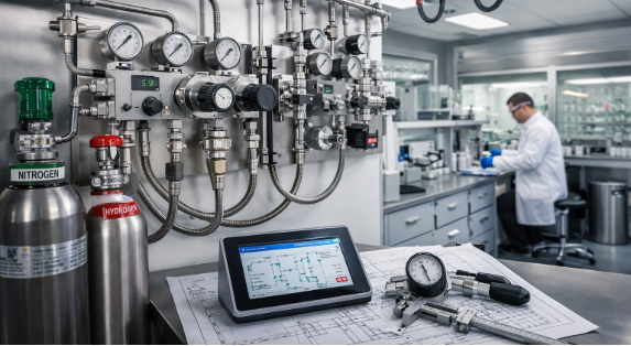 Laboratory Gas Distribution System